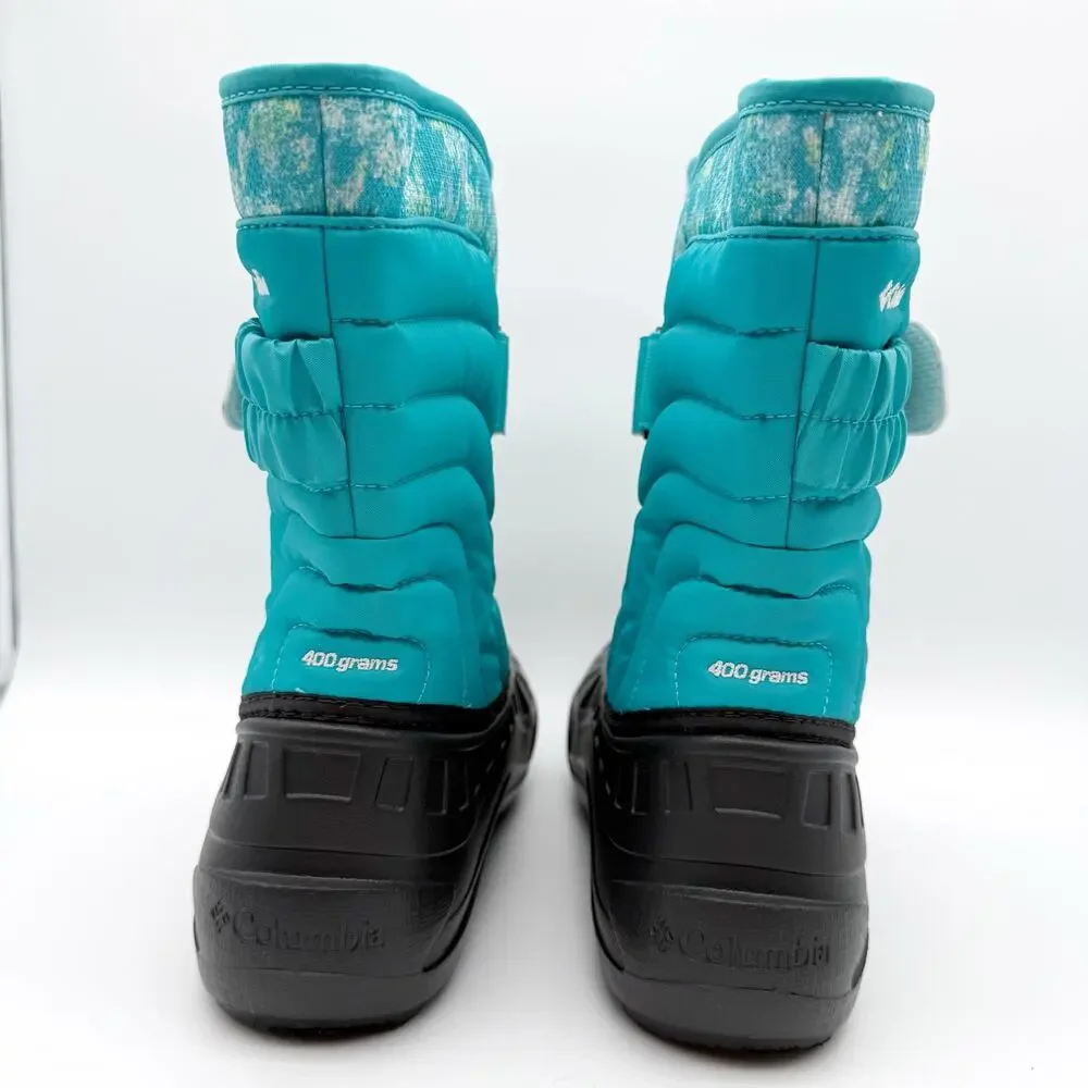 Columbia Kids Youth Powderbug Snowlite Winter Boots US 7 Water Resistant GUC